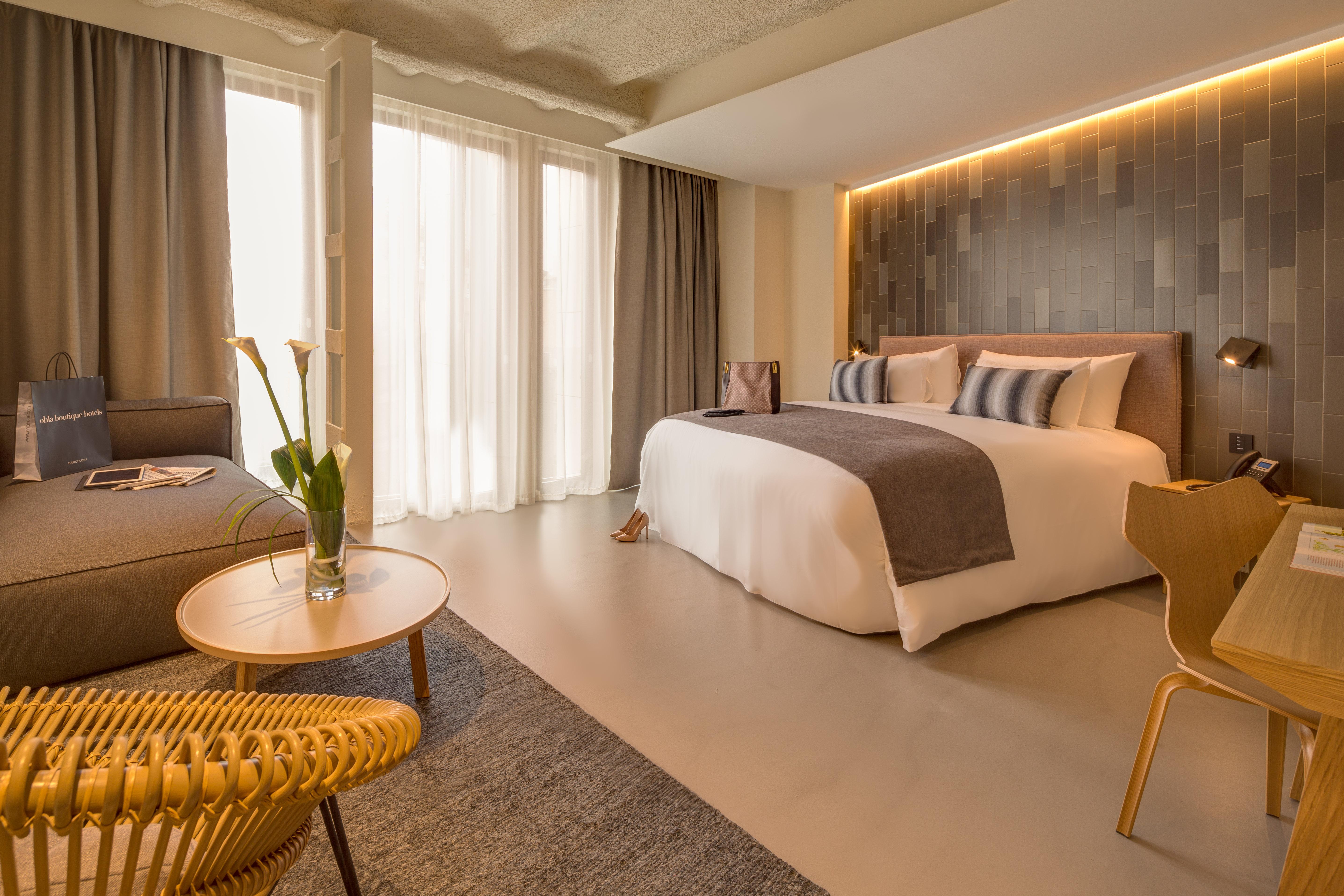 Ohla Eixample Hotel Barcelona Ngoại thất bức ảnh Deluxe Room